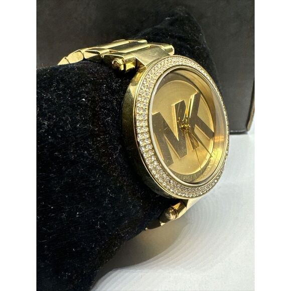 Michael Kors Parker MK5784 Women\'s Gold Stainless Steel Analog Dial Watch JNA217 main image 6